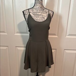 Charlotte Russe Halter Tie-Front Dress